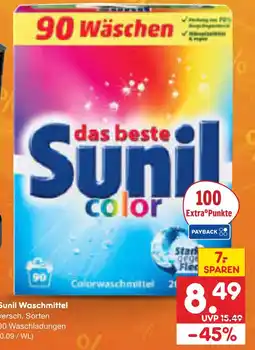 Netto Marken-Discount Das beste sunil waschmittel Angebot