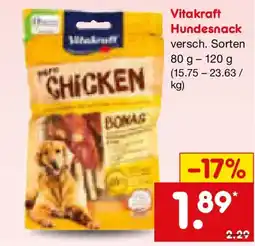 Netto Marken-Discount Vitakraft Hundesnack Angebot