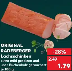 Kaufland ORIGINAL RADEBERGER Lachsschinken Angebot