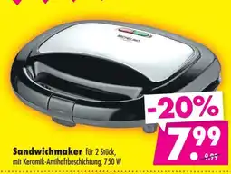 Mäc Geiz Sandwichmaker MICHELINO Angebot