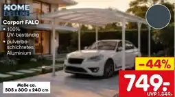 Netto Marken-Discount HOME DELUXE Carport FALO Angebot