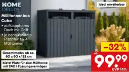 Netto Marken-Discount HOME DELLIKE Mülltonnenbox Cubo Angebot