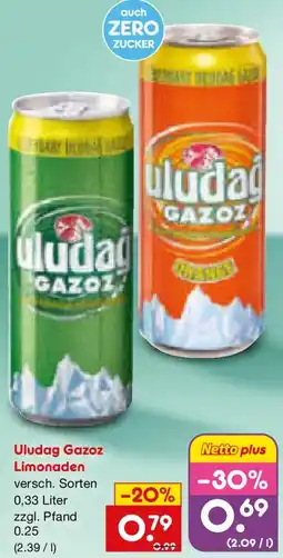 Netto Marken-Discount Uludag Gazoz Angebot