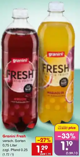 Netto Marken-Discount Granini Fresh Angebot
