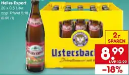 Netto Marken-Discount Staudenland Helles Export Angebot