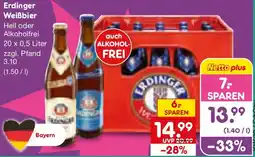 Netto Marken-Discount Erdinger Weißbier Angebot