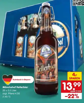 Netto Marken-Discount Mönchshof Kellerbier Angebot