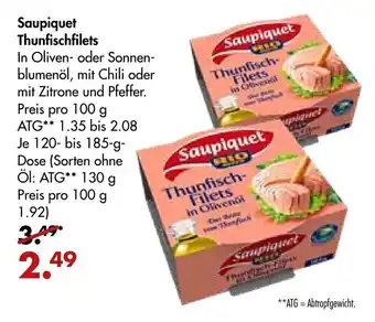 Galeria Markthalle Saupiquet Thunfischfilets Angebot