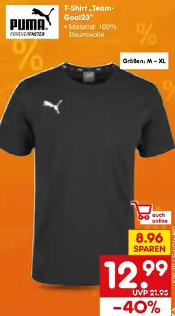 Netto Marken-Discount PUMA T-Shirt ,,Team Goal23" Angebot