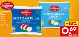 Netto Marken-Discount Italiano Mozzarella Kugel Angebot
