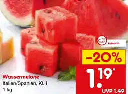 Netto Marken-Discount Wassermelone Angebot
