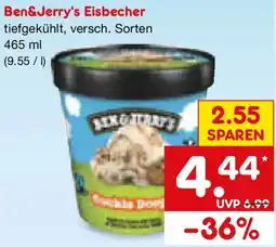 Netto Marken-Discount Ben&Jerry's Eisbecher Angebot