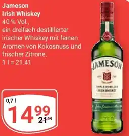 Globus Jameson Irish Whiskey Angebot