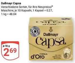 Globus Dallmayr Capsa Angebot