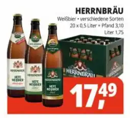 Hörl Getränke HERRNBRÄU Weißbier Angebot