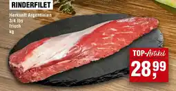 EDEKA Foodservice RINDERFILET Angebot