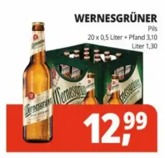 Hörl Getränke WERNESGRÜNER Pils Angebot