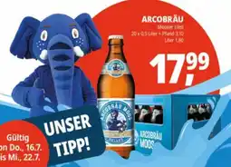 Hörl Getränke ARCOBRÄU Mooser Liesl Angebot