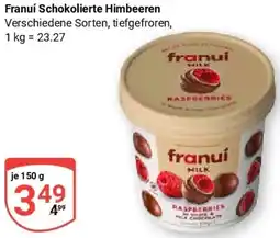 Globus Franuí Schokolierte Himbeeren Angebot