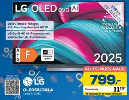 Euronics Berlet LG OLED evo AI Angebot