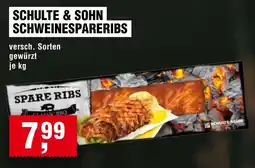 EDEKA Foodservice SCHULTE & SOHN SCHWEINESPARERIBS Angebot