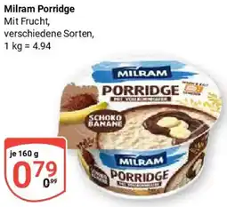 Globus Milram Porridge Angebot
