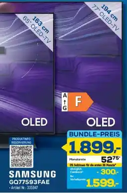 Euronics Berlet SAMSUNG GQ77S93FAE Angebot