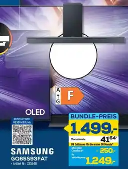 Euronics Berlet SAMSUNG GQ65S93FAT Angebot