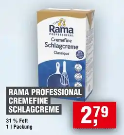 EDEKA Foodservice Rama Professional Cremefine Schlagcreme Angebot