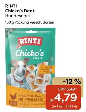 RINTI Chicko's Dent Hundesnack