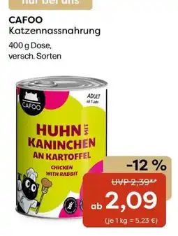 Zoo & Co CAFOO Katzen Nassnahrung Angebot
