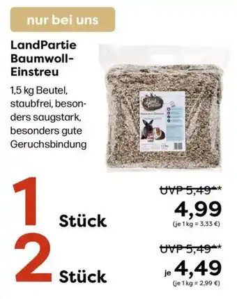 Zoo & Co LandPartie Baumwoll-Einstreu Angebot