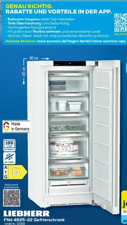 Euronics Berlet LIEBHERR FNd 4625-22 Gefrierschrank Angebot