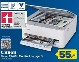 Euronics Berlet Canon Pixma TS4151i Multifunktionsgerät Angebot