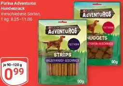 Globus Purina Adventuros Hundesnack Angebot