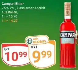 Globus Campari Bitter Angebot