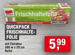 EDEKA Foodservice QUICKPACK FRISCHHALTEFOLIE Angebot