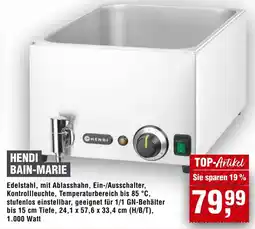 EDEKA Foodservice HENDI BAIN-MARIE Angebot