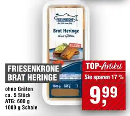 EDEKA Foodservice FRIESENKRONE BRAT HERINGE Angebot