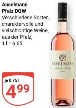 Globus Anselmann Pfalz DQW Angebot