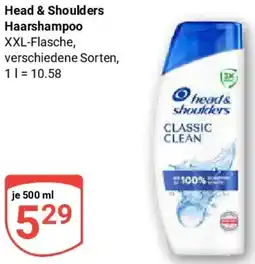 Globus Head & Shoulders Haarshampoo Angebot