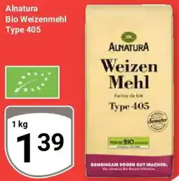 Globus Alnatura Bio Weizenmehl Type 405 Angebot
