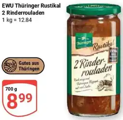 Globus EWU Thüringer Rustikal 2 Rinderrouladen Angebot