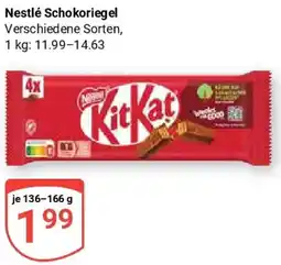 Globus Nestlé Schokoriegel Angebot