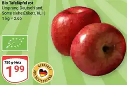 Globus Bio Tafeläpfel rot Angebot