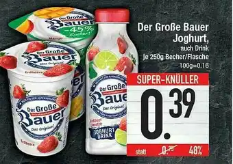 E-Center Der Große Bauer Joghurt Angebot