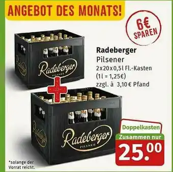 Markgrafen Radeberger Angebot