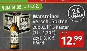 Markgrafen Warsteiner Angebot