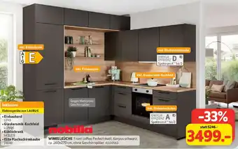 SCONTO Nobilia Winkelküche Angebot