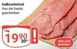 Globus Kalbsschnitzel Angebot